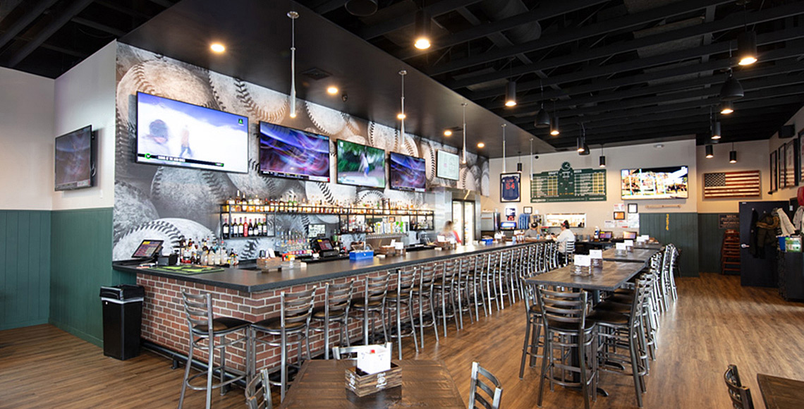 Evan Lloyd Architects provided restaurant architectural services for Home Plate Bar & Grill in Springfield, Illinois.