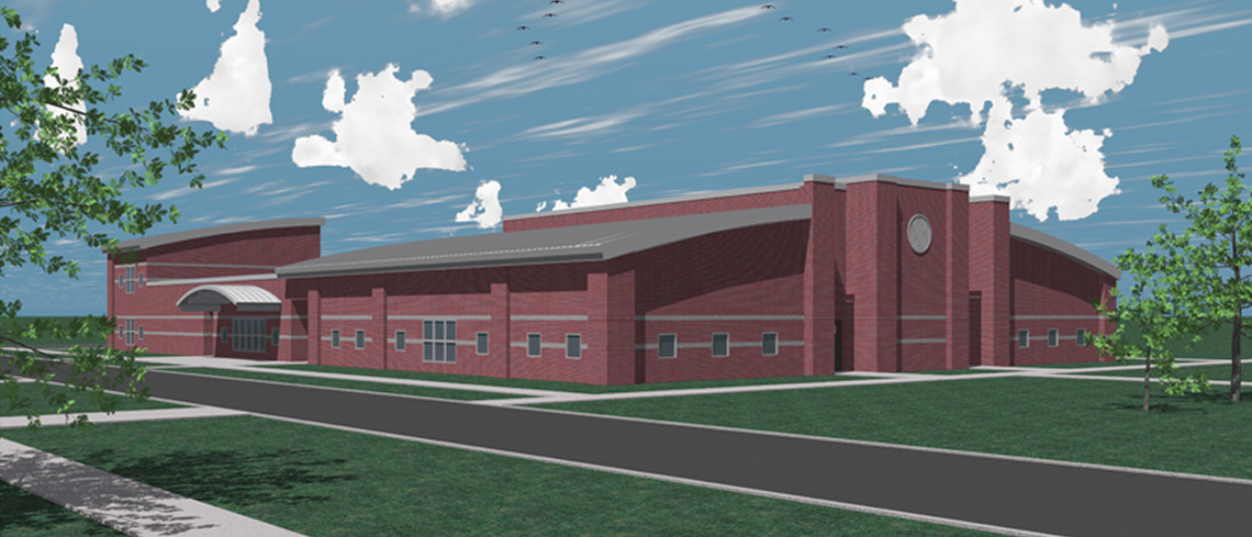 Evan Lloyd Architects - Logan Correctional Center in Lincoln, Illinois - new Dietary and Medical Buildings.