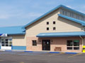 Evan Lloyd Architects - new automotive service centers - 1 Stop Auto Shop in Chatham and Sherman, Illinois - side view of the center.