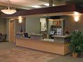 Evan Lloyd Architects - Macoupin Family Practice in Carlinville, Illinois - service desk.