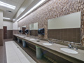 Evan Lloyd Architects architecture services - Prairie Capitol Convention Center (PCCC) in Springfield, Illinois - restroom sinks.