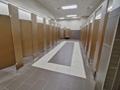 Evan Lloyd Architects architecture services - Prairie Capitol Convention Center (PCCC) in Springfield, Illinois - restroom stalls.