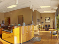 Evan Lloyd Architects - Bergh-White Opticians Inc. in Springfield, Illinois - desk area renovation.