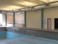 Evan Lloyd Architects - Woodword Athletic Facility at Blackburn College in Carlinville, Illinois - before photo of the gym.