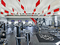 Evan Lloyd Architects - Woodword Athletic Facility at Blackburn College in Carlinville, Illinois - fitness area.