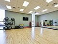 Evan Lloyd Architects - Woodword Athletic Facility at Blackburn College in Carlinville, Illinois - aerobic room.