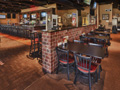 Evan Lloyd Architects - restaurant architecture services - Brickhouse Grill & Pub in Springfield, Illinois - interior renovation - table area.