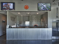 Evan Lloyd Architects - restaurant architecture services - Fire & Ale, Sherman, Illinois - front desk.