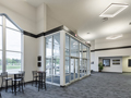 Evan Lloyd Architects - religious architectural services - Fresh Visions Community Church in Springfield, Illinois - lobby.