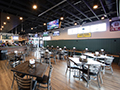 Evan Lloyd Architects - Home Plate Bar & Grill in Springfield, Illinois - restaurant architecture services - seating for customers area.