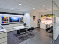 Evan Lloyd Architects - Isringhausen Imports - Porsche & Volvo Dealerships  in Springfield, Illinois - conference room.