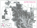 Evan Lloyd Architects - Jim Edgar Panther Creek Fish & Wildlife Area in Cass County, Illinois - site plan.