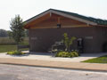 Evan Lloyd Architects - Jim Edgar Panther Creek Fish & Wildlife Area in Cass County, Illinois - park design services included new restrooms.