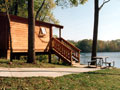 Evan Lloyd Architects - Jim Edgar Panther Creek Fish & Wildlife Area in Cass County, Illinois - park design services included new cabins.