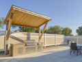 Evan Lloyd Architects - Legence Bank Corporate Office in Eldorado, Illinois - the new facility has an outdoor patio.