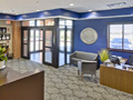 Evan Lloyd Architects - financial rchitectural services for Litchfield National Bank in Litchfield, Illinois - vestibule.