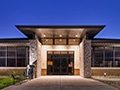 Evan Lloyd Architects - front of the NEW Litchfield Public Library in Litchfield, Illinois.