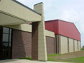 Evan Lloyd Architects - exterior of Lutheran School Association in Decatur, Illinois.