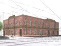 Evan Lloyd Architects - office architectural services - McGladdrey Building in Springfield, Illinois - artist's rendering.