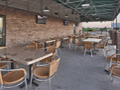Evan Lloyd Architects - Meadowbrook Retail Center in Springfield, Illinois - retail architectural services - patio area.