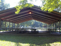 Evan Lloyd Architects - Lincoln's New Salem State Historic Site in Menard County, Illinois - new picnic shelter.