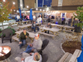 Evan Lloyd Architects - Obed & Isaac's Microbrewery in Springfield, Illinois - restaurant architecture services - beer garden.