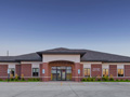 Evan Lloyd Architects - Prairie State Bank in Bloomington, Decatur, Jacksonville, and Springfield, Illinois - front.