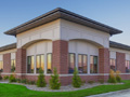 Evan Lloyd Architects - architectural services for Prairie State Bank in Bloomington, Decatur, Jacksonville, and Springfield, Illinois - corner.