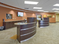 Evan Lloyd Architects - Prairie State Bank in Bloomington, Decatur, Jacksonville, and Springfield, Illinois - desk.