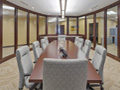 Evan Lloyd Architects - Prairie State Bank in Bloomington, Decatur, Jacksonville, and Springfield, Illinois - conference room.