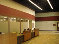 Evan Lloyd Architects - Sangamon County Public Health Building in Springfield, Illinois - desk area, after the renovation.