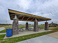 Evan Lloyd Architects - park architectural services - Sherman Municipal Park in Sherman, Illinois - outdoor pavillion