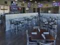 Evan Lloyd Architects - Fire & Ale restaurant in Sherman, Illinois - seating area.