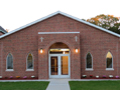 Evan Lloyd Architects - St. Luke's Parish in Virginia, Illinois - front view.