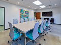 Evan Lloyd Architects office architecture services - Systemax Solutions in Springfield, Illinois - conference room.