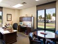 Evan Lloyd Architects - City of Taylorville, Illinois - office area in the new fire station renovation.