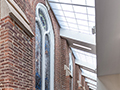 Evan Lloyd Architects - Trinity Evangelical Lutheran Church in Springfield, Illinois - religious architectural services - church lobby.