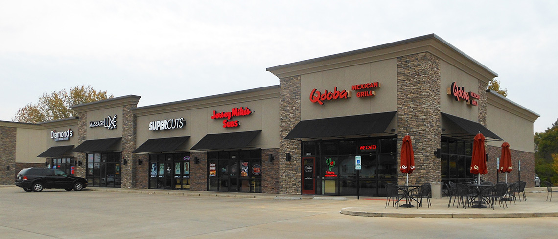 Evan Lloyd Architects provided retail architectural services and New Buildings for Wabash Marketplace I & II in Springfield, Illinois.